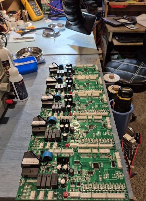 Water Gen manufacturing board rework